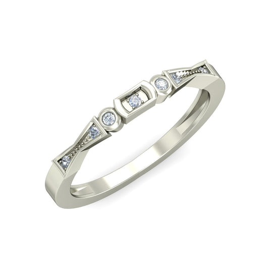 925 Silver Designer Band for womendb917