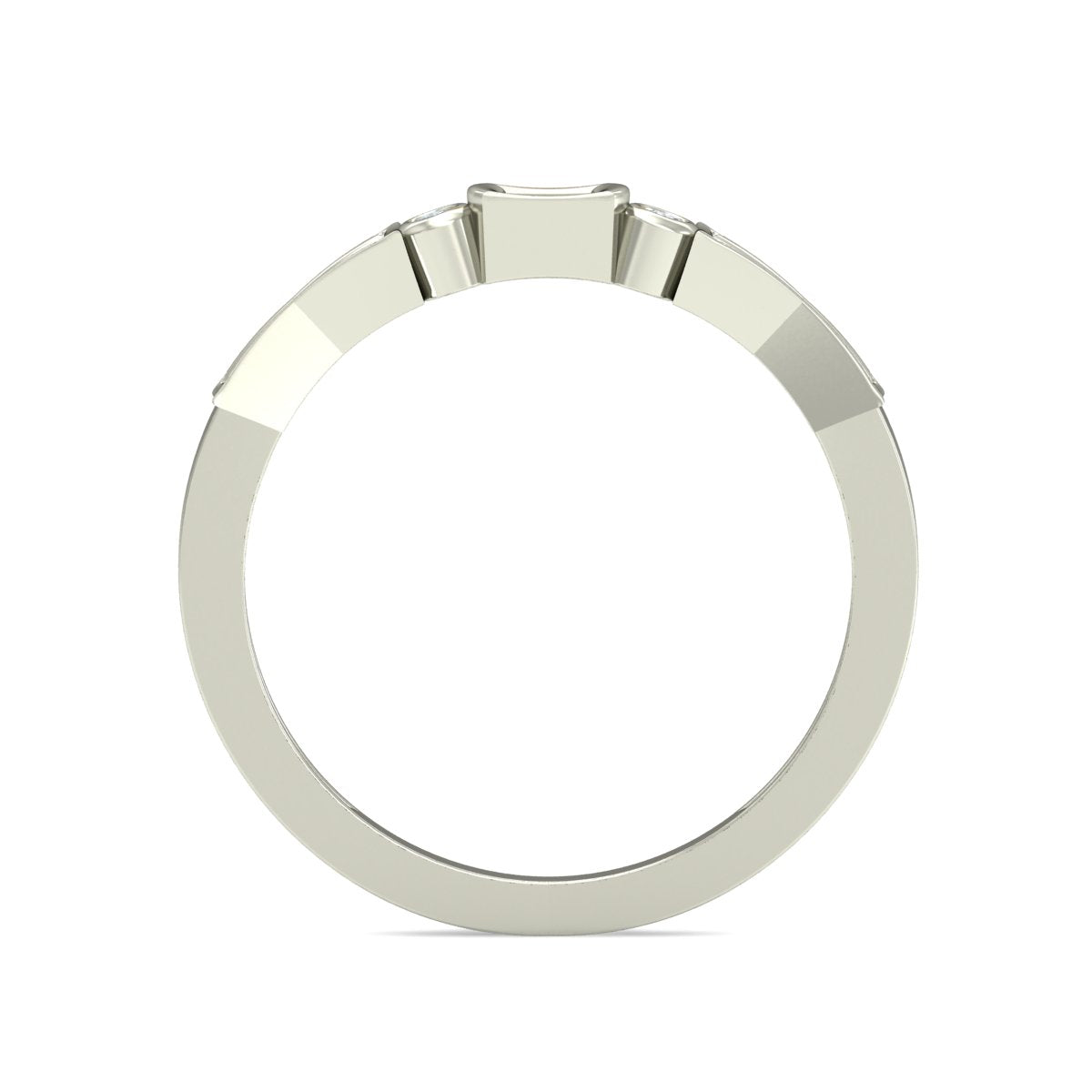 925 Silver Designer Band for womendb917