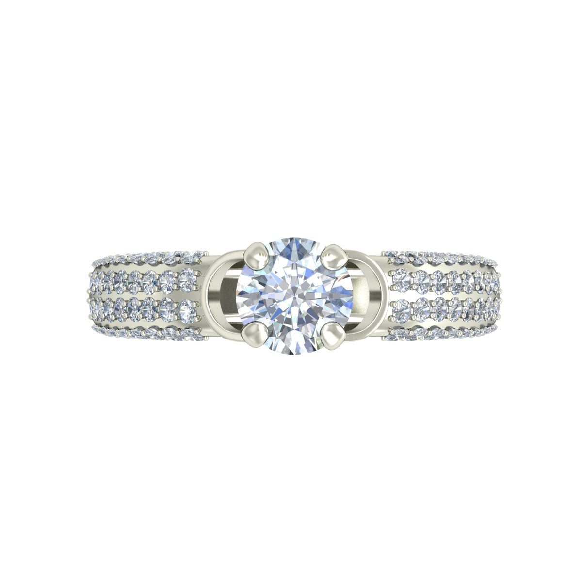 925 Sterling Silver Band fro women db921
