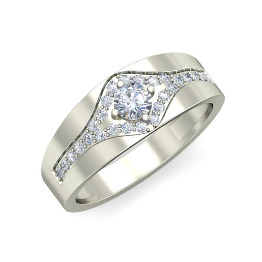 925 Sterling Silver Band For Women db937