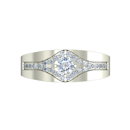925 Sterling Silver Band For Women db937