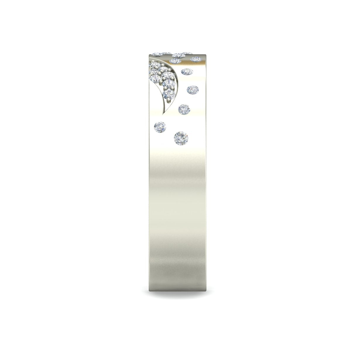925 Silver Band for Women db941