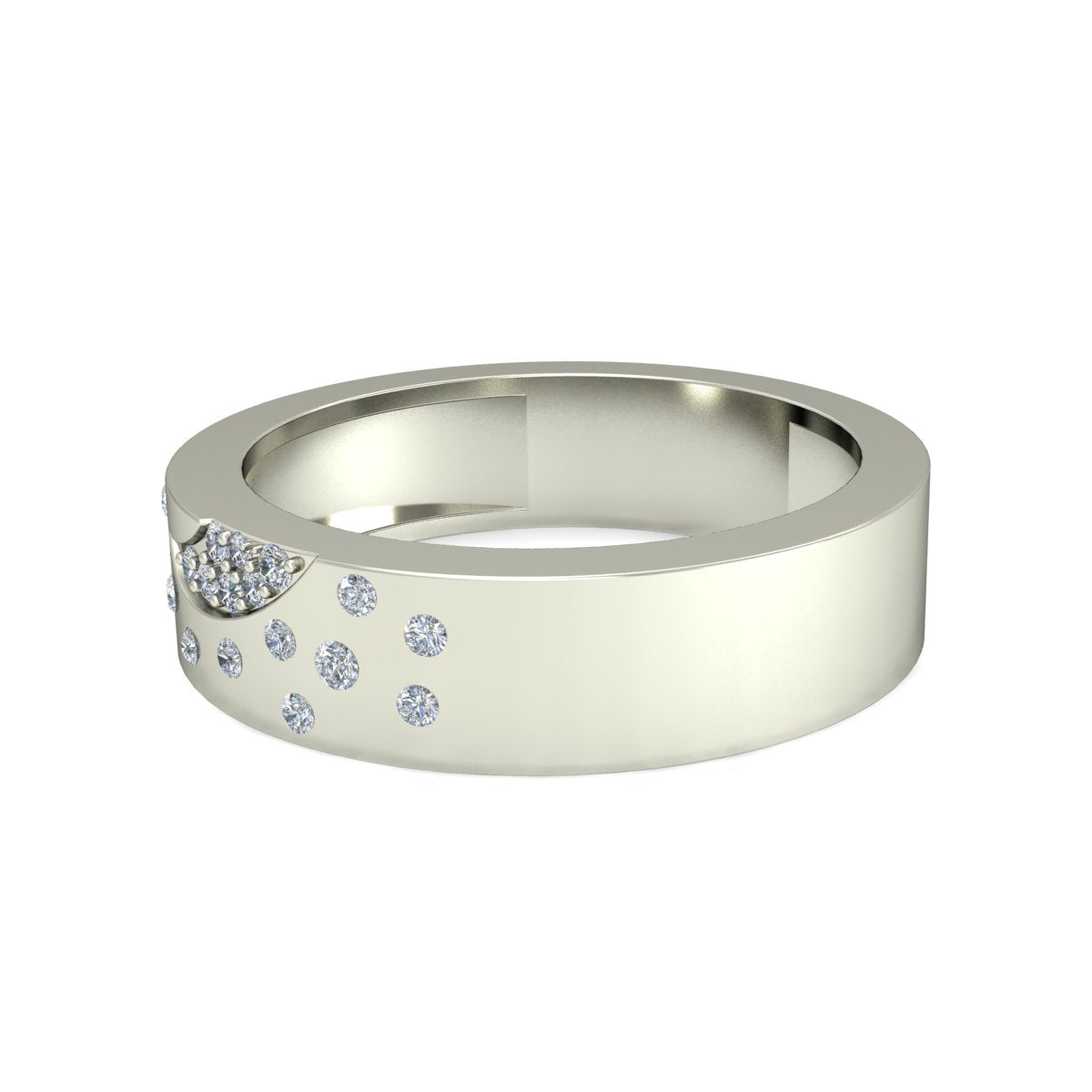 925 Silver Band for Women db941