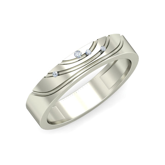 925 Silver Band for Women db942