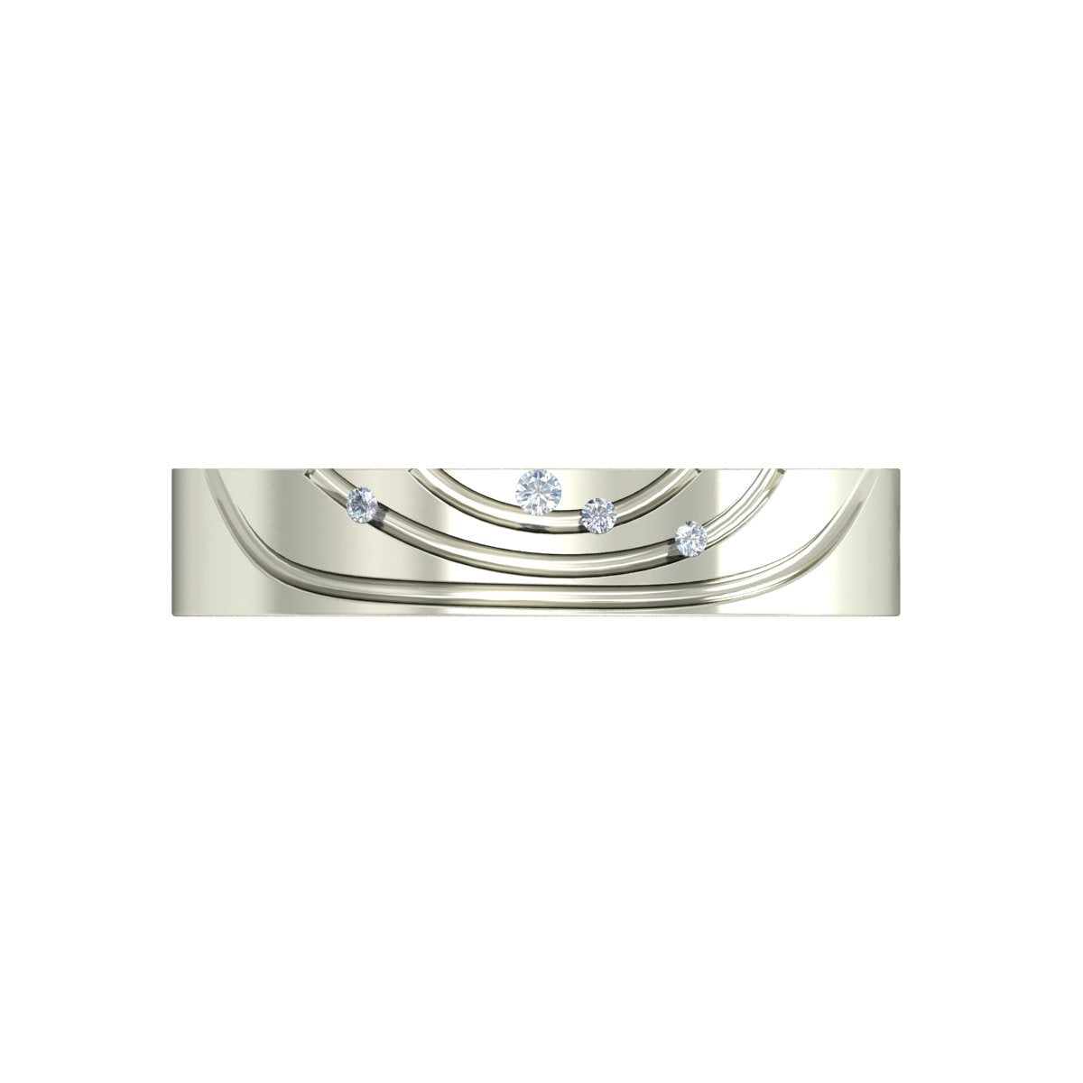 925 Silver Band for Women db942