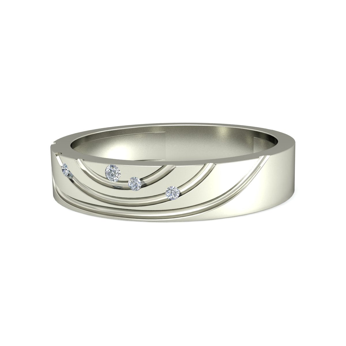 925 Silver Band for Women db942