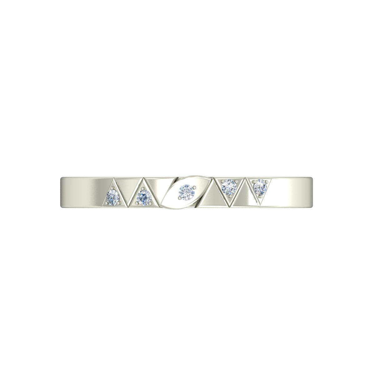 925 Silver Band for Women db946