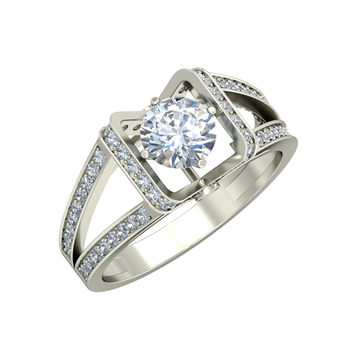 925 Silver Cocktail RIng For Women db947
