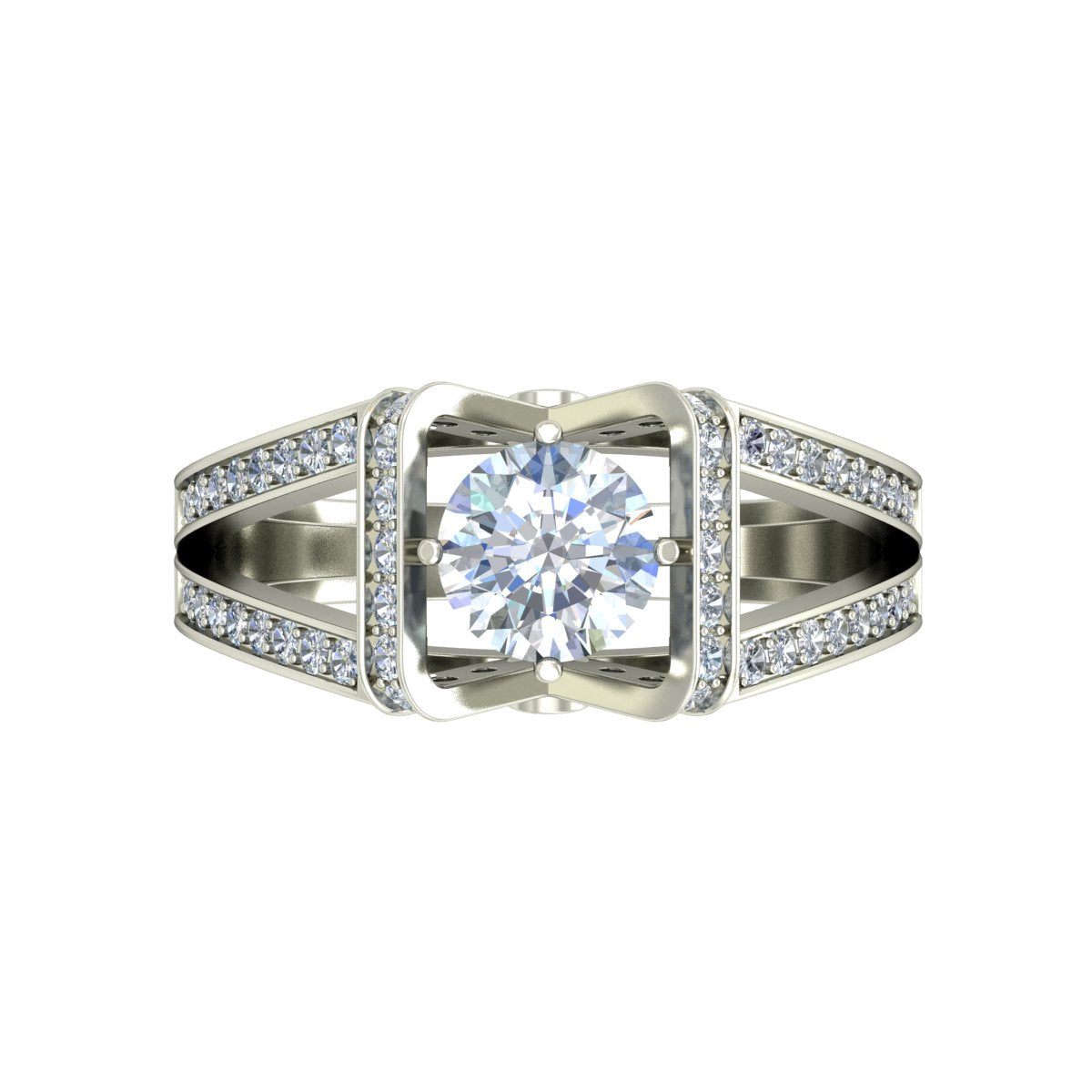 925 Silver Cocktail RIng For Women db947
