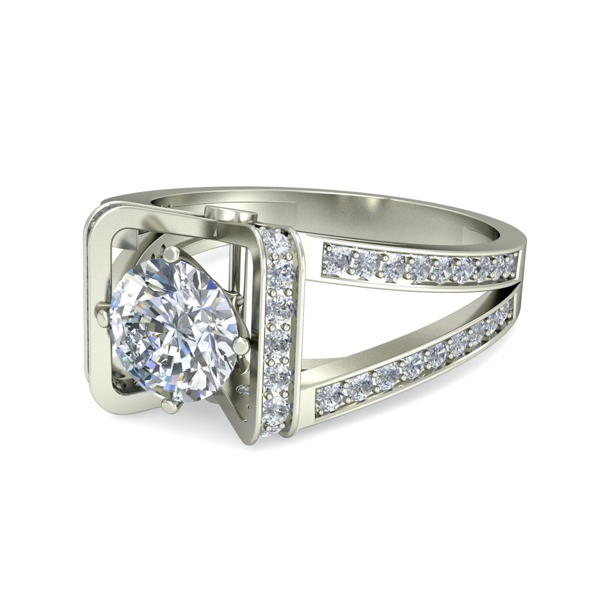 925 Silver Cocktail RIng For Women db947