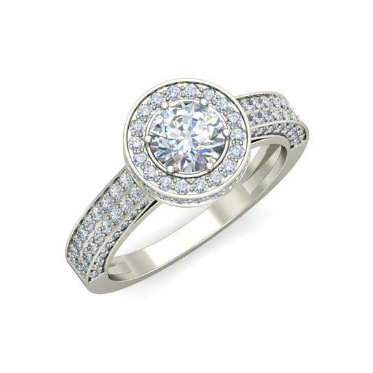 925 Silver Cocktial Ring for women db949