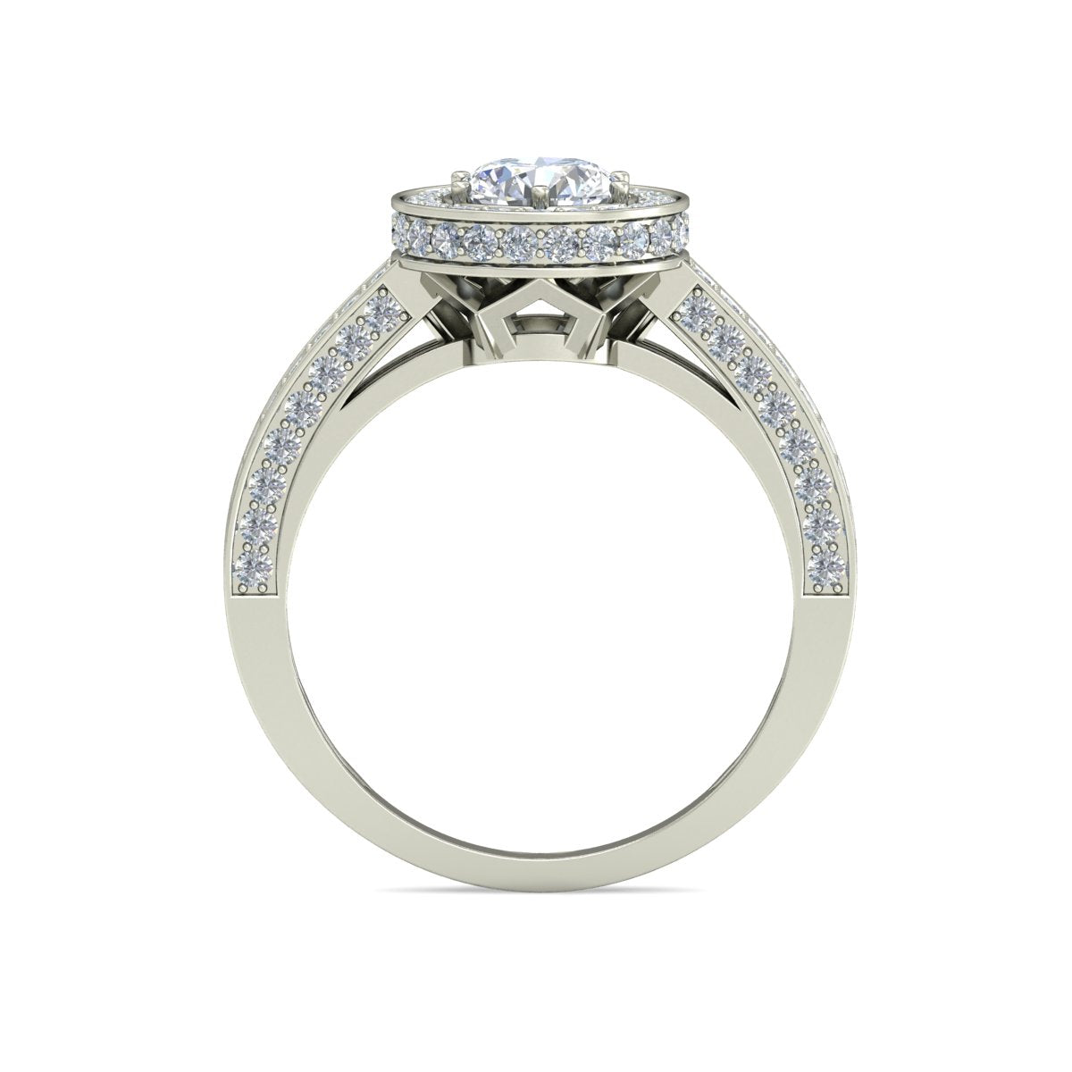 925 Silver Cocktial Ring for women db949