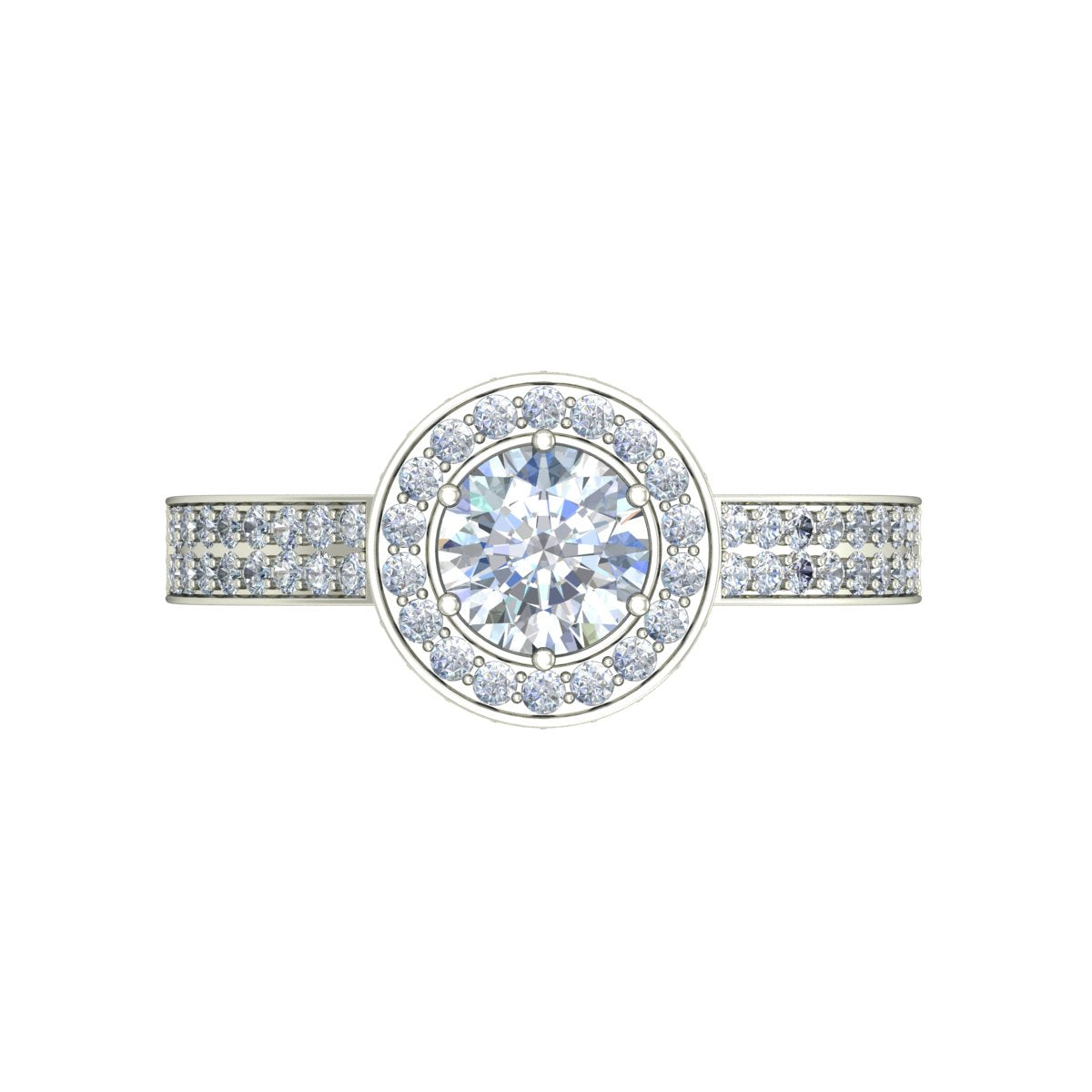 925 Silver Cocktial Ring for women db949