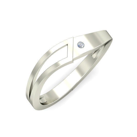 925 Silver Band for Women db957
