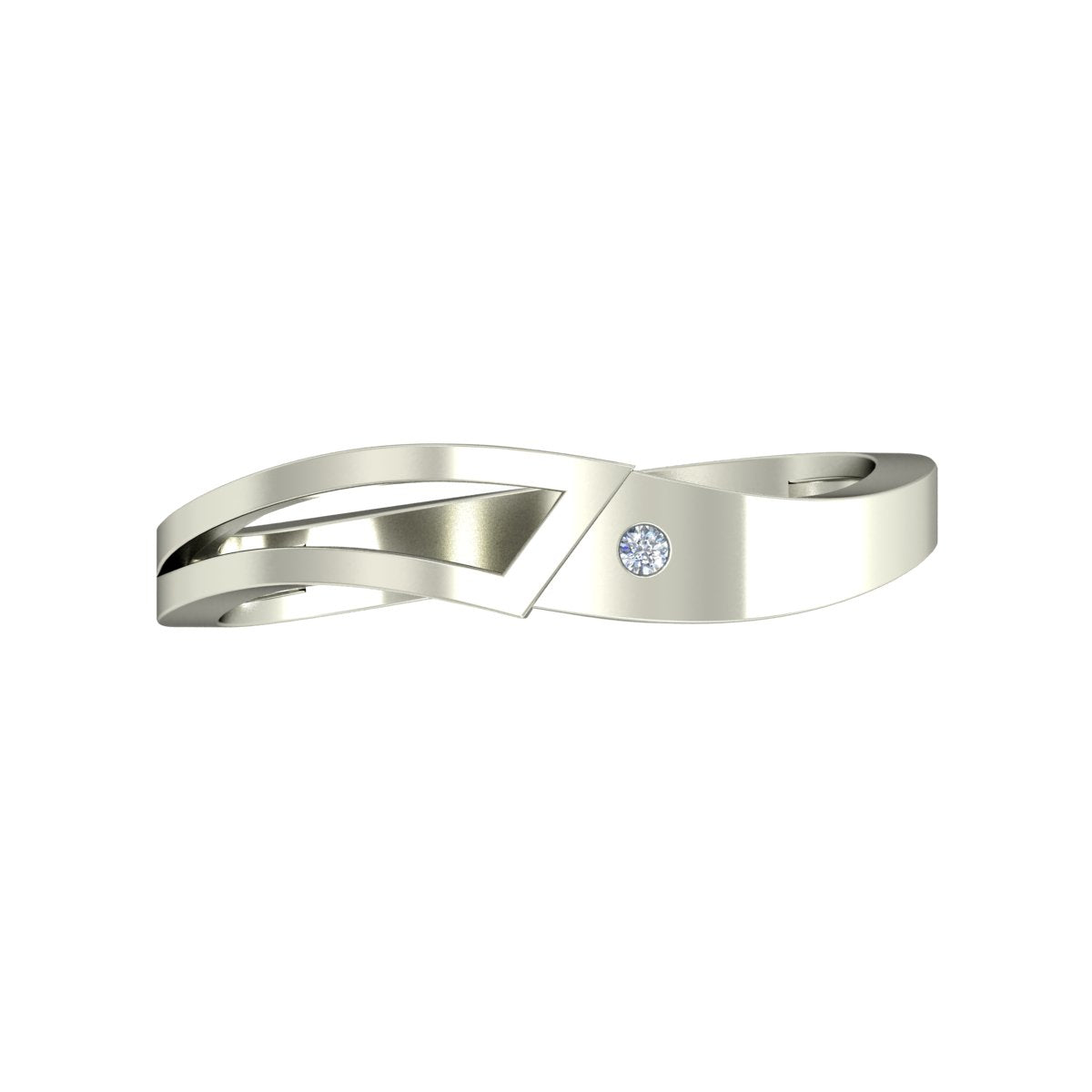925 Silver Band for Women db957