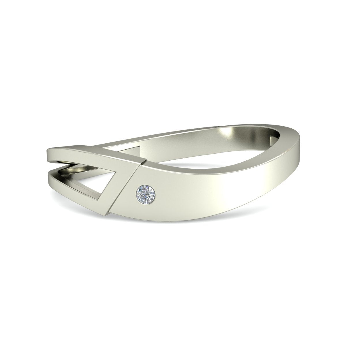 925 Silver Band for Women db957