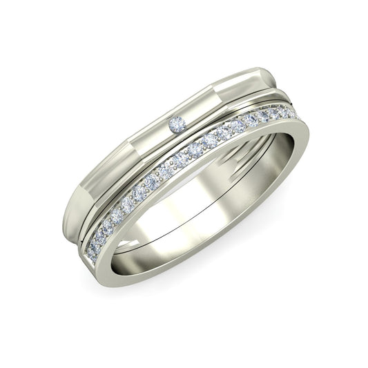 925 Silver Band For Women & Teen db953