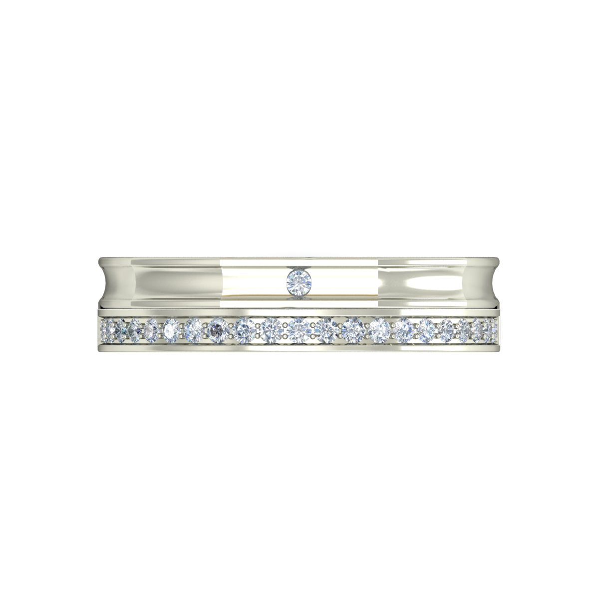 925 Silver Band For Women & Teen db953