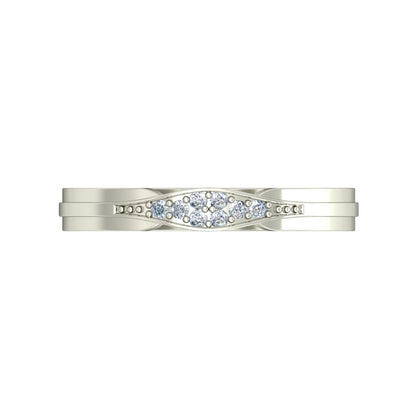 925 Silver Band for Women db961