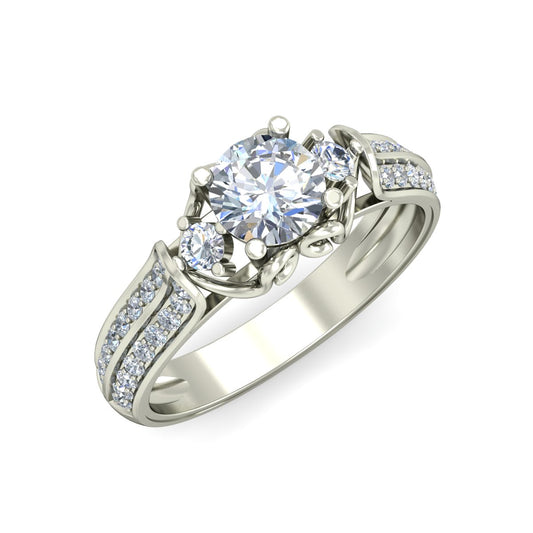 925 Silver Ring Band for Women db951