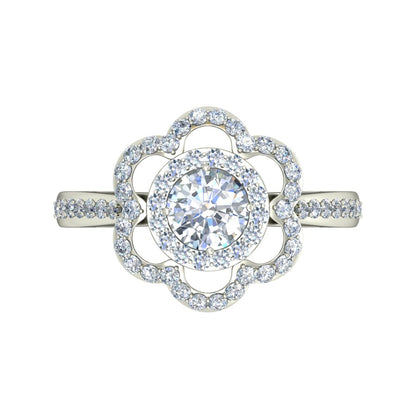 925 Silver Cocktail Ring for Women db1044