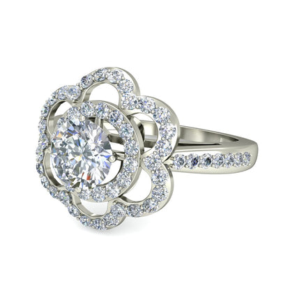 925 Silver Cocktail Ring for Women db1044