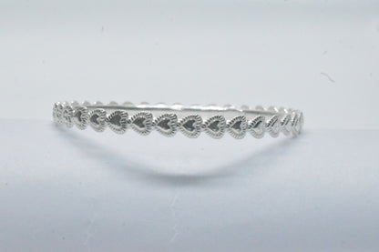 Pure 925 Silver Crafted Bracelet for Women