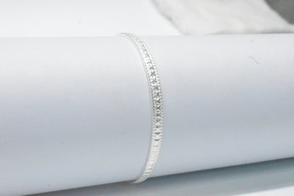 Pure 925 Silver Crafted Bracelet for Women
