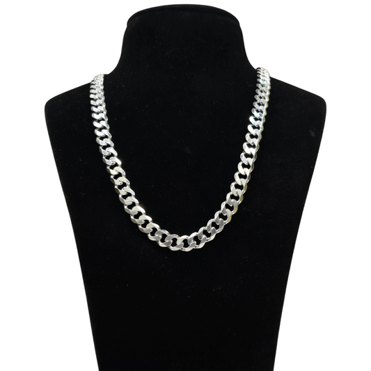 Highly Demanded Heavy Weighted  925 Silver Crub Chain For Gents & Teens wt98