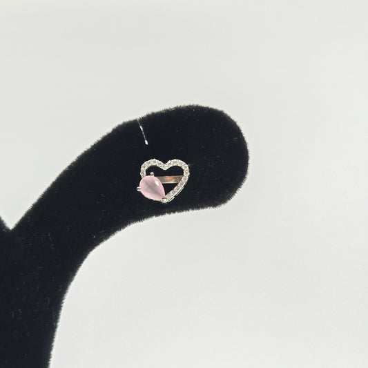 HearrtShape 925 Silver Studs For Women & Teens sse007