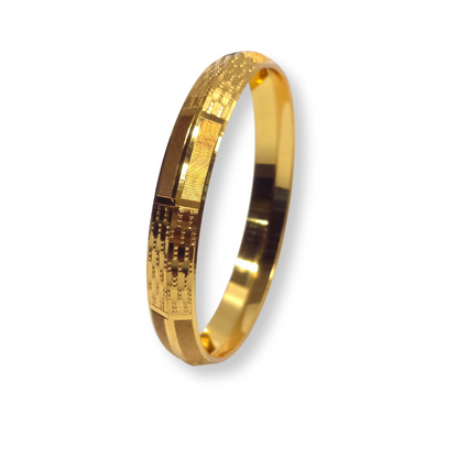 Pure 22kt Hallmarked Gold Gents kada gb002