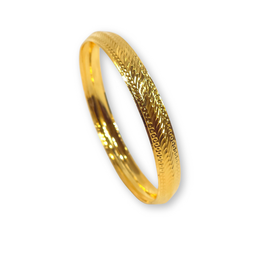 Pure 22kt Hallmarked Gold Gents kada gb004