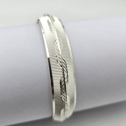 Pure 925 Silver  Gents Kada B1