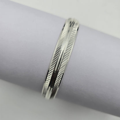 Pure 925 Silver Gents Kada B2