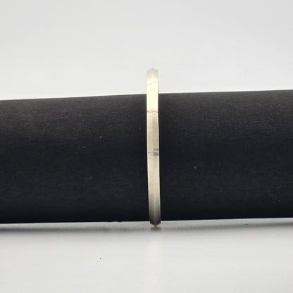 Pure 925 Silver Gents Solid Sikhi Kada A5