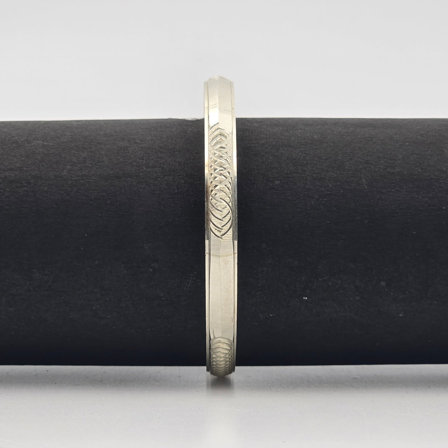 Pure 925 Silver Gents Solid Kada A6