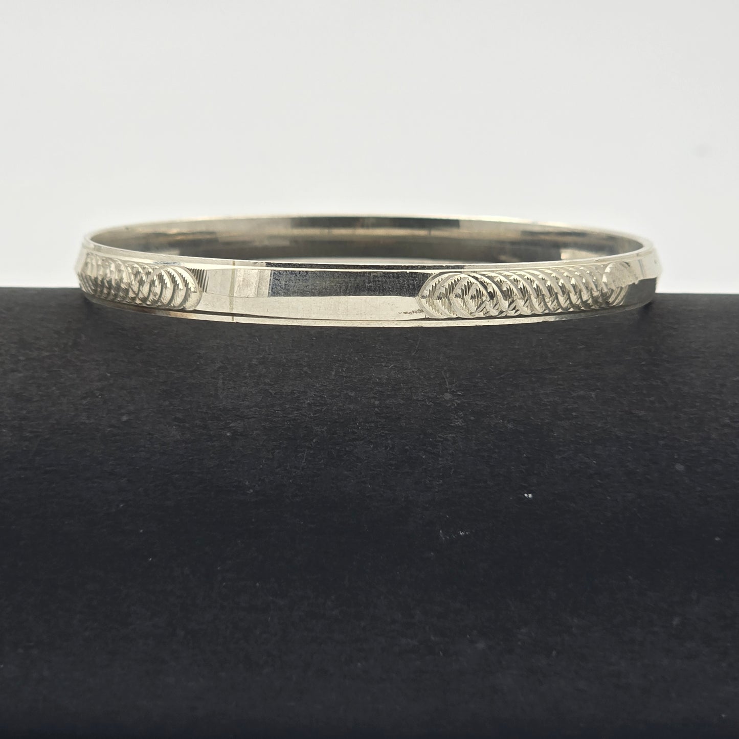 Pure 925 Silver Gents Solid Kada A6