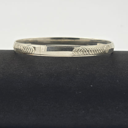 Pure 925 Silver Gents Solid Kada A6