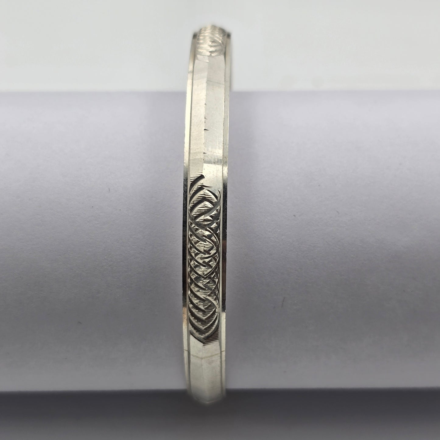 Pure 925 Silver Gents Solid Kada A6