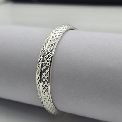 Pure 925 Silver Gents kada B3