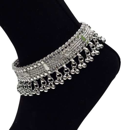 Pure 850 Handcrafted Siler Heavy Weight Payal wt235