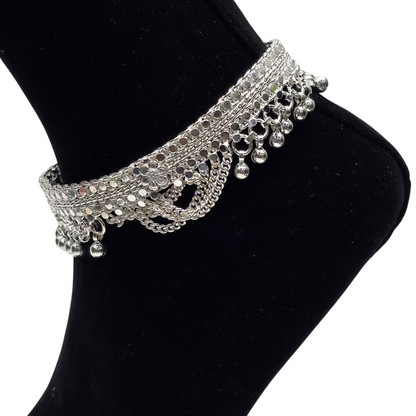 Pure 850 Handcrafted SIlver Heavy Weight Payal wt161