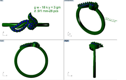 Premium Designer Ring db614