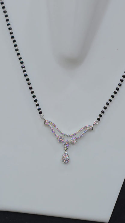 Pure 925 Silver Mangalsutra Chain