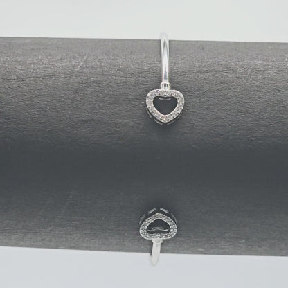 925 SIlver Teen And Ladies Openable Bracelet