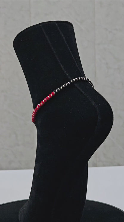 Pure 925 Silver Nazariya Anklet A6