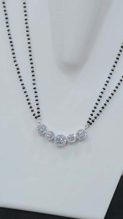Pure 925 Silver Mangalsutra Chain