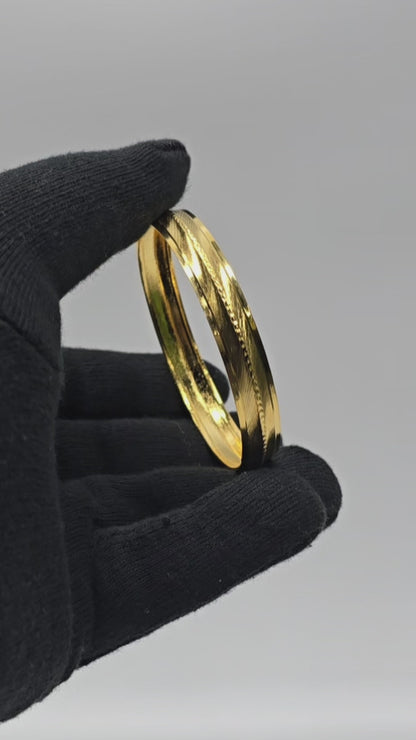 Pure 22kt Hallmarked  Gold Gents Kada gb001