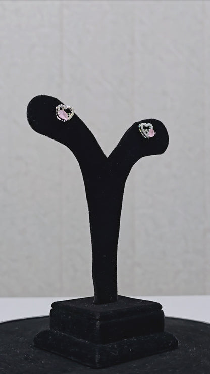 HearrtShape 925 Silver Studs For Women & Teens sse007