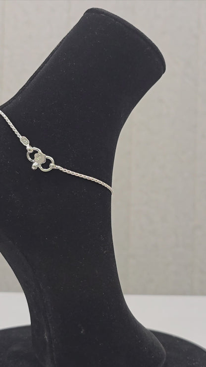 Handcrafted Silver Payal P6